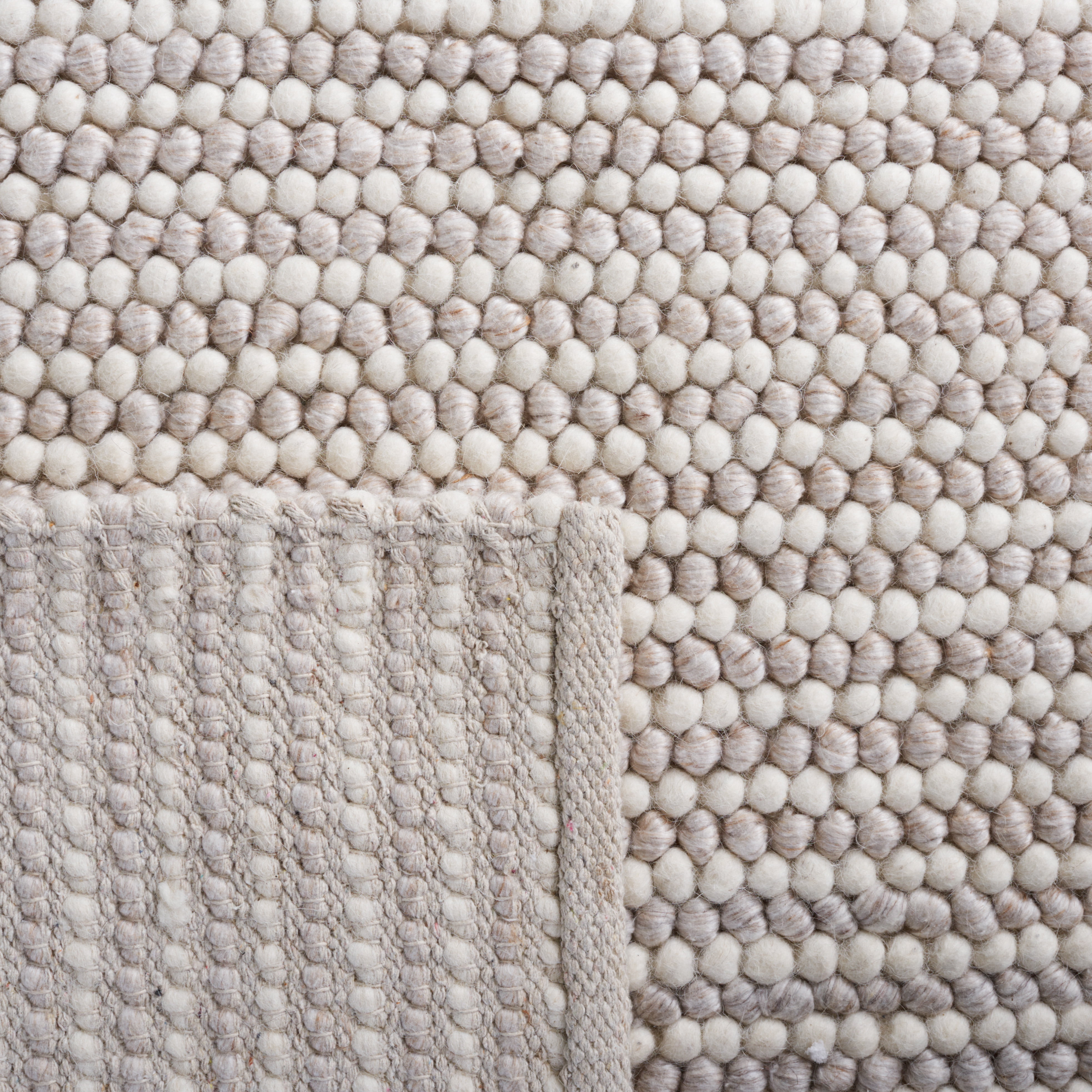 SAFAVIEH Natura Fredrick Striped Area Rug, Ivory/Beige, 10' x 14'