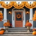 thumbnail image 6 of Halloween Themed Polyester Banner - Multi Hook Hanging Decor for Fence Wall & Seasonal Celebration​​(I), 6 of 6
