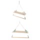 thumbnail image 1 of 2 Uds., Marco de Decorativo para Pared, Colgador para Estante, Accesorios para Decoración de Habitación de Sunnimix Estante decorativo de pared flotante, 1 of 8