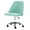 Green, variant on Aidoly Swivel Vanity Chair with Adjustable Height - Padded Desk Seat with Metal Base for Home Office & Dressing Area, Pink