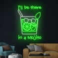 thumbnail image 3 of Handmadetneonsign I'll Be There In A Mojito Led Sign, I'll Be There In A Mojito Neon Light, Mojito, 3 of 5