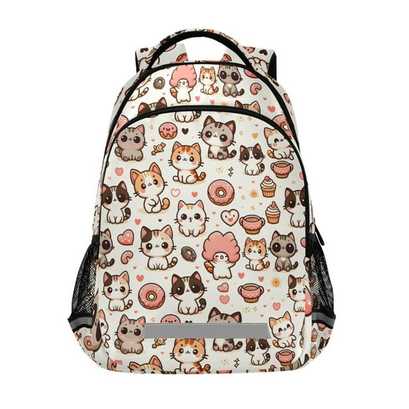 ALAZA Cute Cats Backpack Elementary School Bag Bookbag Travel Rucksack