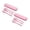 Z-Pink(2Set), variant on HWHCGZ Reusable Spoon Cutlery Fork Adult Portable Lunch Box Cutlery Set for Travel Picnic Camping Or Daily Use at School Green