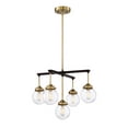 thumbnail image 3 of Trade Winds Chandelier in Oil Rubbed Bronze with Brass Accents, 3 of 6