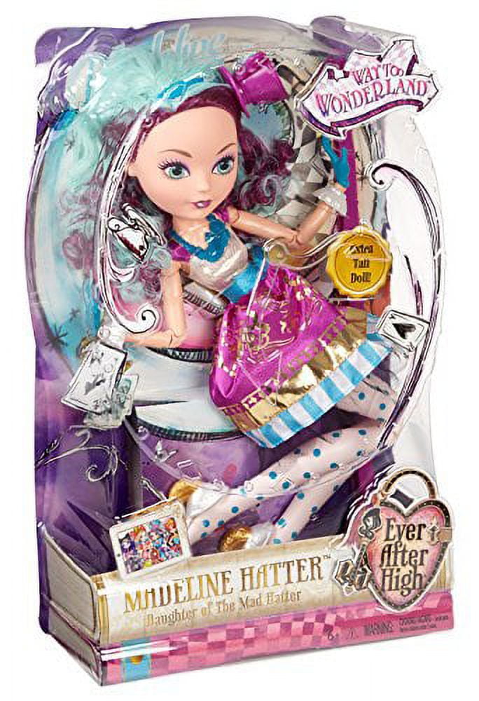Ever After High Doll MADELINE HATTER - EXTRA TALL 17 Doll - No Shoes