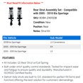 thumbnail image 2 of Rear Strut Assembly Set - Compatible with 2005 - 2010 Kia Sportage 2006 2007 2008 2009, 2 of 2