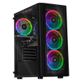 thumbnail image 1 of Xtreme PC Gaming AMD Radeon RX 7600 Intel Core I5 12400F 32GB SSD 1TB WIFI Dragonfly 2 Black, 1 of 6