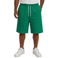 thumbnail image 6 of Trgacdwlo S-5XL Big and Tall Men's Beach Shorts Elastic Waist Casual Shorts for Men with Pocket Gym Shorts Men Outdoor Golf Fishing Green 5XL, 6 of 6