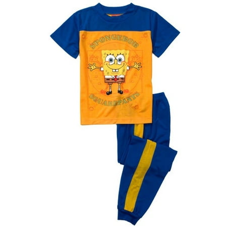 Boys' Vitruvian SpongeBob SquarePants 2 Piece Sleep Set