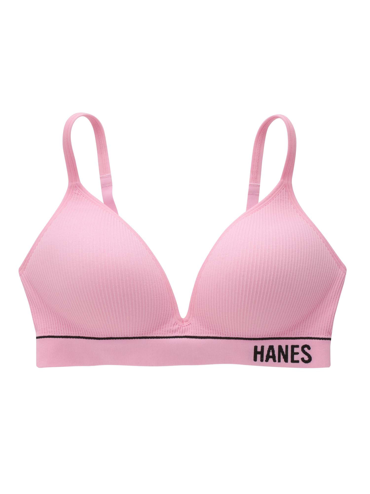 Hanes Active Comfort Pink Bandini Bra Shapewear U205 – teststore