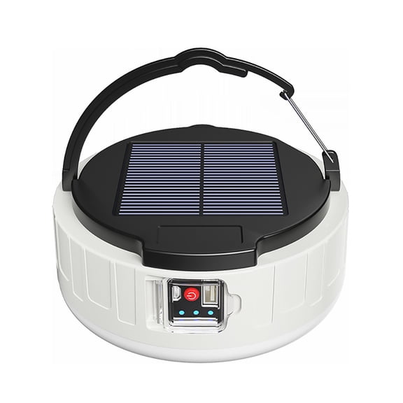 Solar Power LED Outdoor Garden Camping Emergency Lighting Lamp Power Bank Remote
