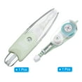 thumbnail image 3 of Unique Bargains Correction Tape Eraser Tape Dispenser Refillable Retractable Instant Correction Applicator Green 1 Set, 3 of 6