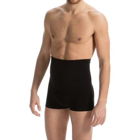 

FarmaCell Man 402S (Black M) Men’s body shaping cotton boxers elastic waistband back splints 100% Made in Italy
