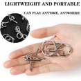 thumbnail image 2 of 16 PCS Metal Puzzles,Metal Wire Puzzle 3D Puzzles Brain Teaser Classic Intellectual Game Magic Toy, 2 of 5