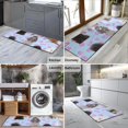 thumbnail image 2 of Poodles Kitchen Rug Mat,Kitchen Runner Rugs Non Skid Washable,Decorative Kitchen Floor Mats for Kitchen,Sink,Laundry,17"X47", 2 of 5