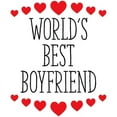 thumbnail image 2 of CafePress - World's Best Boyfriend - 11 oz Ceramic Mug - Novelty Coffee Tea Cup, 2 of 4