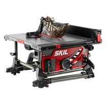 SKIL TS6307-00 15 Amp Corded 10 Inch Table Saw with Rack and Pinion Fence Rails, and 4X4 Cutting Capacity
