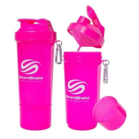 SMARTSHAKE Slim 500ml - Neon Pink