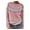 Pink B, variant on WRKEKC Women's Vintage Print Knit Pullover Sweater Crewneck Long Sleeve Casual Modern Design Loose Fit Trendy Tops Womens Sweater
