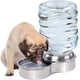 thumbnail image 2 of Fuente de agua para mascotas Etna de acero inoxidable 3L para perro y gato, 2 of 15