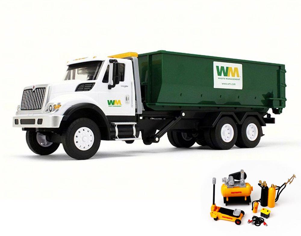 Diecast Car & Mechanic Set Package Plastic International WorkStar w