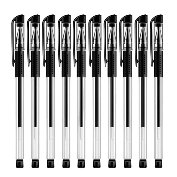 Gel Plumas Tinta de Color 0,5 Mm Retractable Silencioso Conjunto de 10, Escritura Suave para la Oficina de la Escuela Diario, Plumas de Gel de Colores para Diario Regalo para Mujeres Niños Y Estudiant