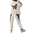 thumbnail image 2 of SUNSIOM Exercising Clothes Suit, Loose Fit Long Sleeve Top + Long Trousers, 2 of 6