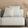 thumbnail image 2 of Mainstays 18" x 18" Solid Chenille White Polyester Decorative Pillow Set (2 Count), 2 of 5