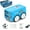 Blue, variant on Magic Follows Line Car, 2026 Upgrade Magic Mini Bus Toy Rc-Controlled with Auto Expression, Automatic Avoidance Patrol Line Driving Desktop Toy Car Expression Light Adjustment