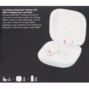 Open Box Beats Fit Pro - Noise Cancelling Wireless Earbuds - Apple & Android Compatible - Beats White