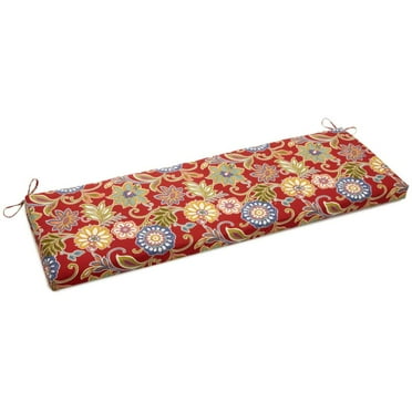 Blazing Needles 63-inch by 19-inch Spun Polyester Bench Cushion