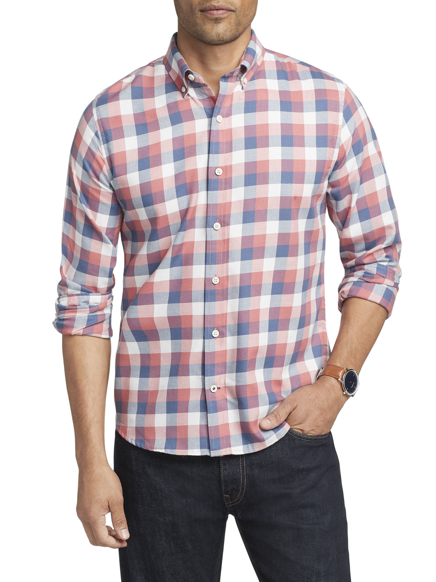 Saltwater Long Sleeve Woven Button Down 
