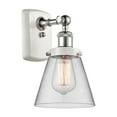 thumbnail image 2 of Innovations Lighting 916-1W-11-6 Cone Sconce Cone 11" Tall Wall Sconce - White and, 2 of 5