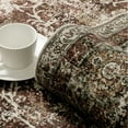 thumbnail image 6 of BERTHMEER 2'x3' Area Rugs Washable Small Rugs for indoor Entryway Bedroom Vintage Oriental Distressed Rugs, Rust, 6 of 7
