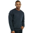 thumbnail image 4 of Men's Crewneck Long Sleeve Sweatshirt, Navy XL, 1 Piece, 4 of 5