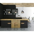 thumbnail image 5 of CWI Lighting Drea 1 Light Down Farmhouse Metal Mini Pendant in Black, 5 of 8