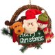 thumbnail image 1 of Corona De Navidad Para La Puerta Delantera - 14 Pulgadas / 35 Cm Coronas De La Puerta Colgador De La Puerta Del Hogar De Navidad Decoración Del Coche De La Pared (muñeco De Nieve, Papá Noel, Reno). Afortunado Sencillez, 1 of 3