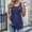 Navy, variant on SNKSDGM Going Out Tops for Women Plus Size Long Sleeve Women’S Sleeveless Round Neck Loose fit Solid Color Vest Top Casual Summer Tank Top Stylish and Comfortable Daily Wear. for Layering Or .