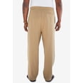 thumbnail image 2 of KingSize Men's Big & Tall Elastic Waist Gauze Cotton Pants, 2 of 6