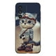 thumbnail image 1 of Para Samsung galaxy A23 4G LTE Caso Del Teléfono Cubierta Trasera Negro tpu Gato Lindo Patrón De La Muchacha De Dibujos Animados, 1 of 4