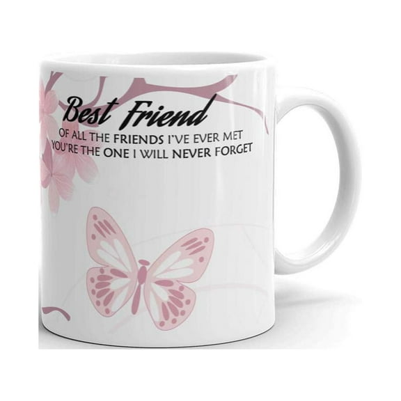 Best Friend The Friend's I Have Met Coffee Tea Ceramic Mug Office Work Cup Gift