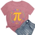 thumbnail image 3 of Ladies' PI Day T Shirt, Happy PI Day Print, Math Teacher Gift, 60% Polyester Blend, Comfortable, Breathable, for Math Enthusiasts, Sizes S XXL, 3 of 3