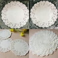 thumbnail image 6 of 4 Inch White Lace Paper Doilies - 150 Pcs Round Cake Decorations for Weddings, Parties, Dessert Displays - Elegant Table Placemats for Baking & Crafts Clearance, 6 of 6