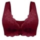 thumbnail image 5 of Sujetador sin aros con hebilla frontal de talla grande para mujer, ropa interior de pecho grande, pequeño, cómodo y transpirable, 5 of 5
