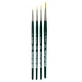 thumbnail image 2 of da Vinci NOVA Model Painting Brushes, Synthetic, All Paint Types, Round, Series 1570, Assorted Sizes, 4 Brush Set, 2 of 3