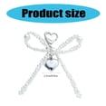 thumbnail image 5 of Functional Beaded Bowknot Key Chain Metal Fashion Keyrings Accessory for Keys, 5 of 8