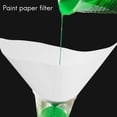 thumbnail image 5 of 50Pcs Fine Paint Paper Strainers (150 Micrometer) Sieve Filter Mesh New,50 x Paint Filters,white, 5 of 5