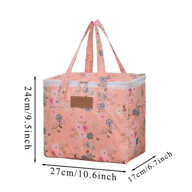 Designer Lunch Bags for Women Thermal Insulation Lunch Bag Outdoor Camping Picnic Tote Bag Food Storage Box Woman Lunch Tote Bags for Work, Adult
