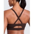 thumbnail image 5 of CRZ YOGA Butterlift Cross Back Sports Bras for Women Adjustable Thin Straps Pilates Padded Gym, 5 of 7
