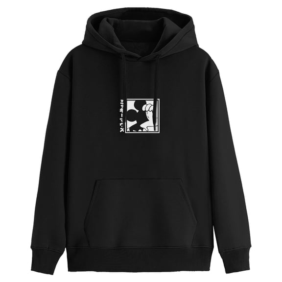 Mens Mickey & Friends The Original Comic Stripe Mickey Lightweight Hoodie